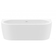 Акриловая ванна пристенная CEZARES SLIM WALL-180-80-44-W37 белая
