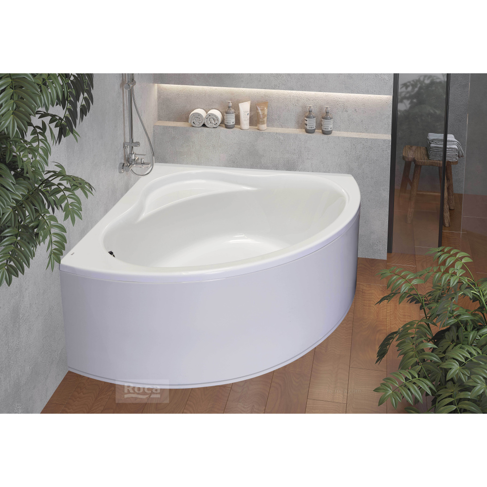 Акриловая ванна 150x150 Roca (248639000), симметричные
