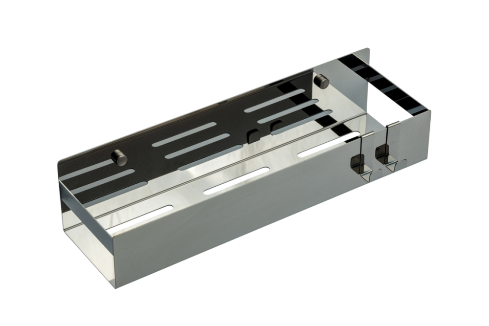Фото Полка подвесная Boheme Q (10965-SGM) антрацит глянец