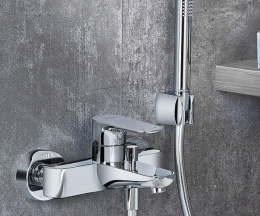 Фото Смеситель для ванны Vitra X-Line (A42324EXP) хром