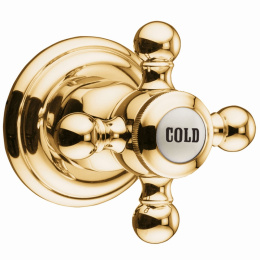 Фото Встраиваемый вентиль Kludi Adlon (518154520) золото