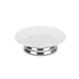 Colombo Design Positano B3640 - Стеклянная мыльница, настольная (хром)