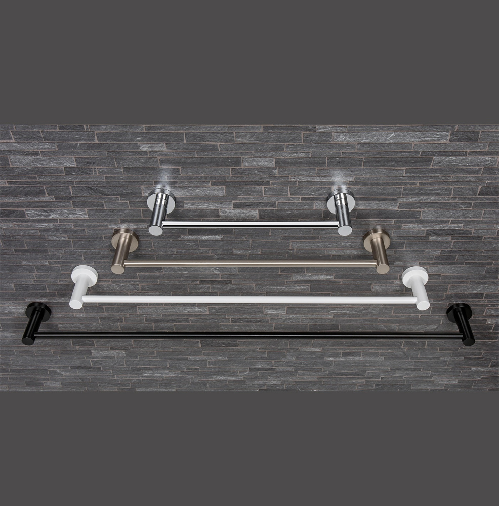 Colombo Design PLUS W4911.BM - Металлический держатель для полотенца 63,5 см (белый матовый)