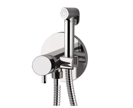 Гигиенический душ со смесителем Remer Minimal N65SW скрытого монтажа (комплект)