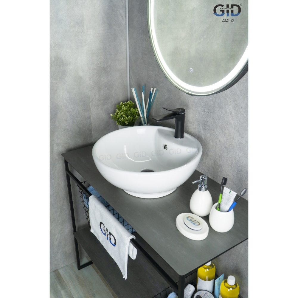 Раковина накладная Gid N9001