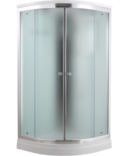 Фото Душевая кабина 100x100x220 Timo (T-8801 F) С гидромассажем, акрил, Поддон низкий