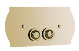 Фото Кнопка смыва Boheme Imperiale (652) золото