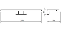 Зеркальный шкаф Jacob Delafon Presquile 80 см, EB928-J5