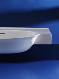 Раковина накладная Laufen The New Classic 8.1385.3.000.108.1 60 см, SaphirKeramik, 3 отверстия для с