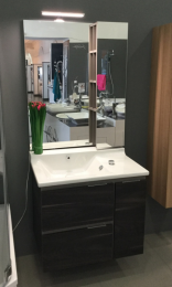 Тумба под раковину Jacob Delafon Soprano 100 см, EB1331-N08-N09, цвет - розово-бежевый/матовый базал