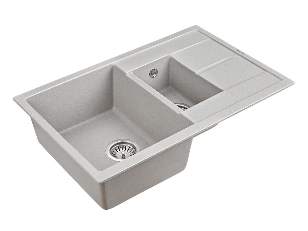 Мойка для кухни Paulmark Flugen (PM237850-GR) серый