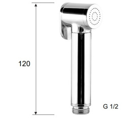 Remer Wellness RR 332OW NO  Душ-пистолет, черный матовый