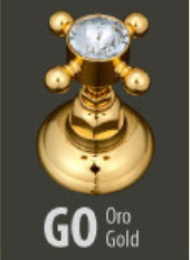 Фото Смеситель Nicolazzi Nuova Brenta 2532GO для раковины, золото