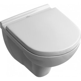 Инсталляция Geberit с безободковым унитазом Villeroy&Boch O.novo 5660 HR01, сиденье микролифт