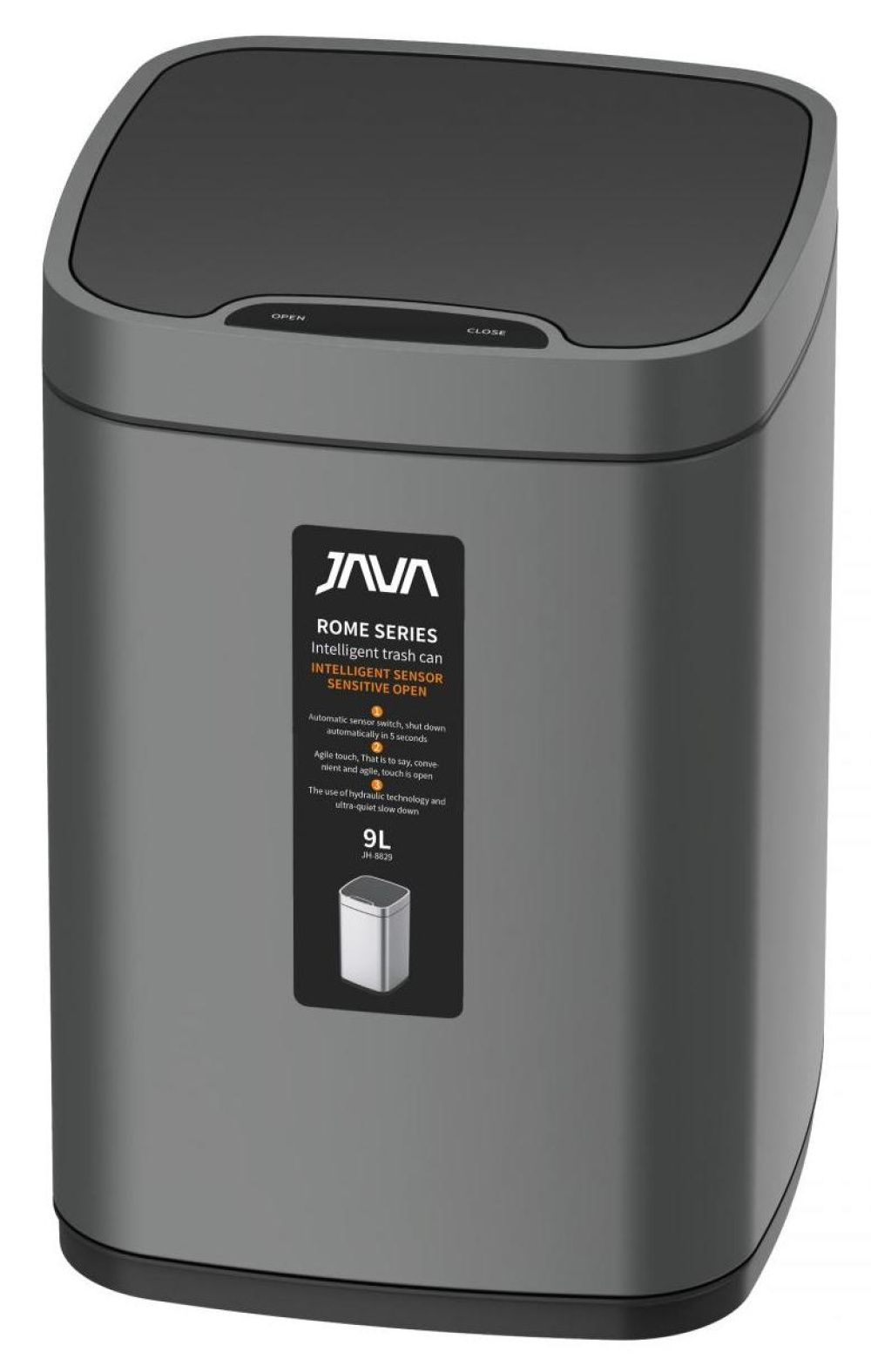 JAVA S-883-9Q Сенсорное ведро 9 л
