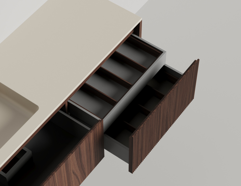 Подвесная тумба Salini Domino (27D216ON) RAL