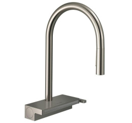 Фото Смеситель для кухни Hansgrohe Aquno Select M81 (73831800) под сталь