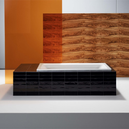 Фото Ванна стальная Bette Free 6832-000+AR+PLUS 200x100 с шумоизоляцией, с покрытиями Glaze Plus