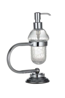 Фото Настольный дозатор Boheme Murano (10909-CR) хром