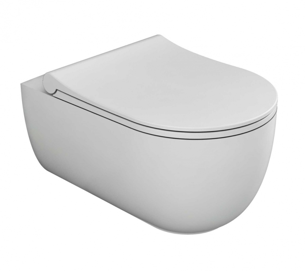 Подвесной унитаз с функцией биде Bien Vokha MDKA052N1VP1W3000 36 x 52 x 33 см безободковый, сиденье 