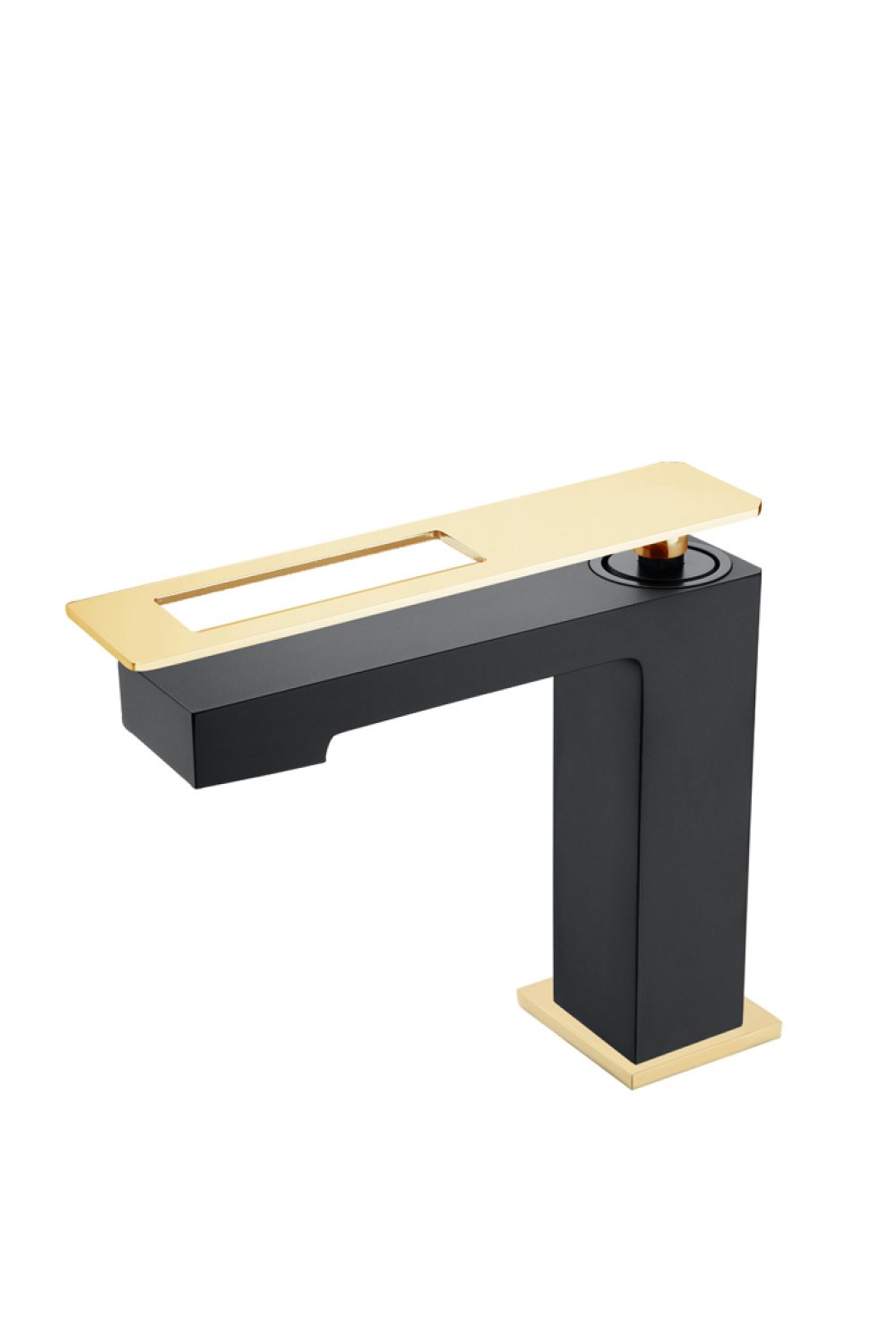 Фото Смеситель для умывальника Boheme Q (141-BG) черный