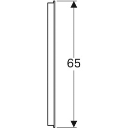 Geberit Option 500.580.00.1 Зеркало, с подсветкой