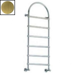 Фото Полотенцесушитель водяной Margaroli Sole с аркой 442-6 4424706OBNA, старая бронза