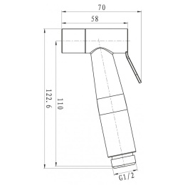 Гигиенический душ BelBagno Nova BB-BFS1-IN