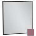 Зеркало Jacob Delafon Silhouette EB1423-S37, 60 х 60 см, лакированная рама нежно-розовый сатин