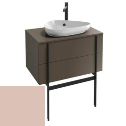 Тумба под раковину Jacob Delafon Nouvelle Vague 80 см, EB3039-G97, бежевый глянцевый