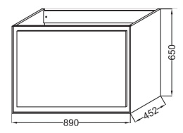 Тумба под раковину Jacob Delafon Rythmik Pure 90 см EB1771-M52, цвет фуксия матовый