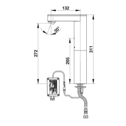 Фото Кран бесконтактный Presto So'o 56235