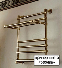 Полотенцесушитель электрический Margaroli Arcobaleno 610OBC, высота 32.5 см, ширина 50 см, старая бр