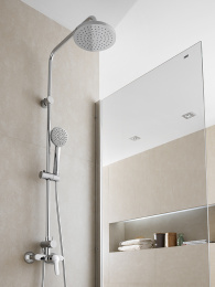 Фото Душевая стойка Roca Victoria (5A9725C00) хром