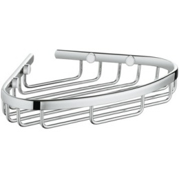 Фото Grohe Bau Cosmopolitan 40664001 Полочка-корзинка одинарная, угловая