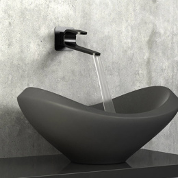 Смеситель для раковины Cisal Kawa KA00551039, черный
