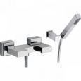 Daniel Twin W4433A cr Смеситель для душа с душевым комплектом