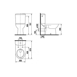 Унитаз напольный JIKA Olymp 8226160002411