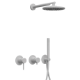 Душевая система Remer X Style X96S02OBO, белый матовый