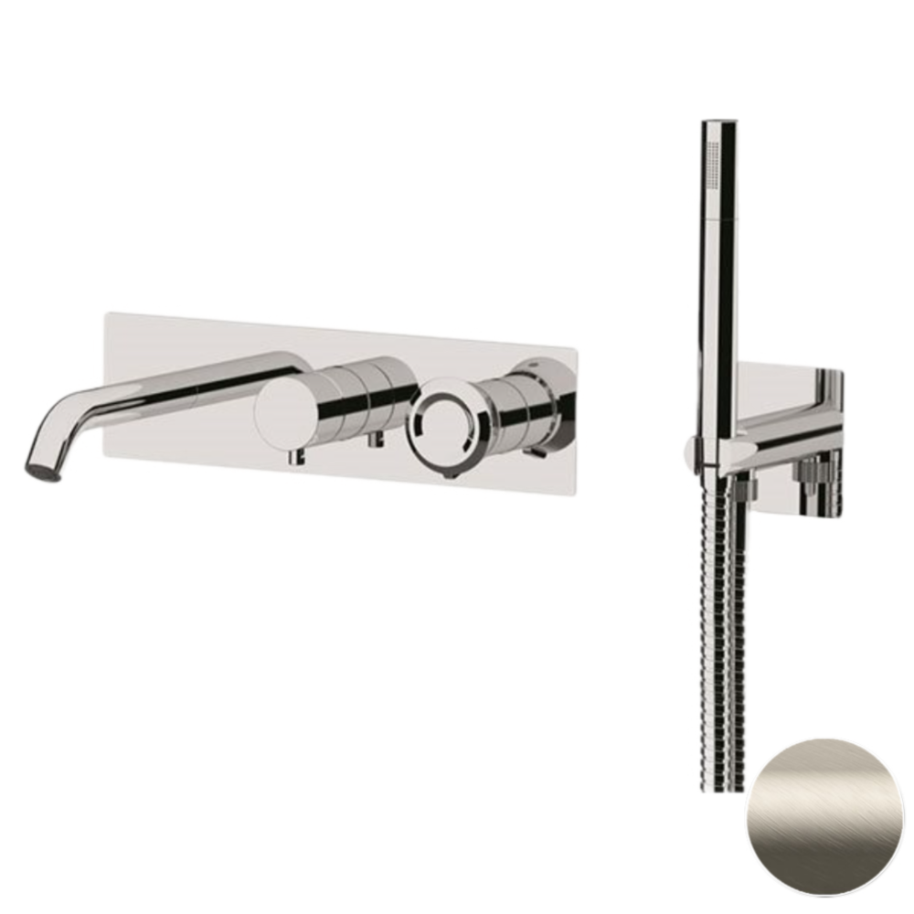 Фото Смеситель для ванны Remer Element ET53D2WBXV, сталь