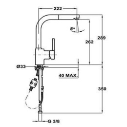 Teka ARK 239381200 Смеситель для мойки