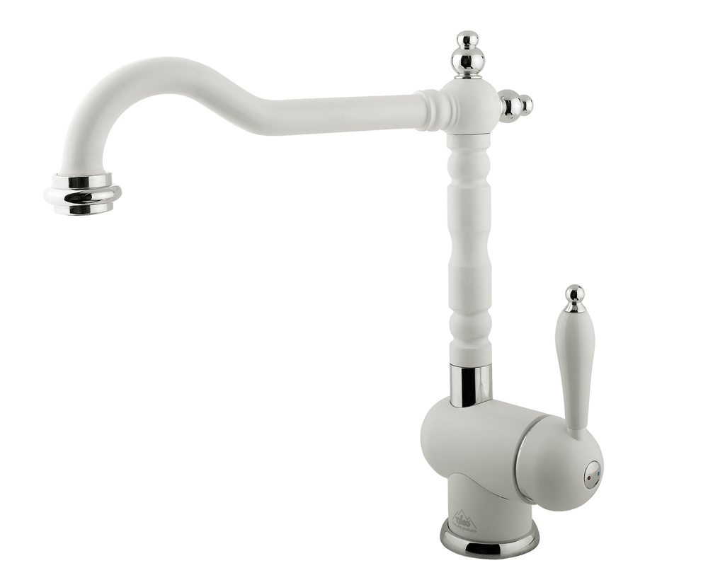 Смеситель для раковины Timo Morea (2406F white/matt)