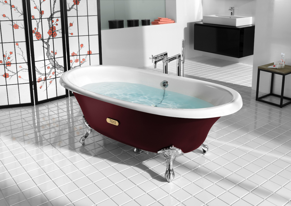 Ванна 170х85 Roca Newcast (233650003) белый