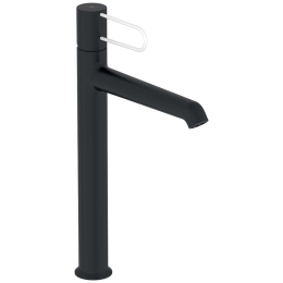 Фото Смеситель для раковины Jacob Delafon Odeon Rive Gauche E21030-00-BL, высокий, с донным клапаном, кор