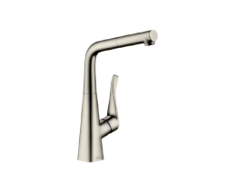 Смеситель для кухни Hansgrohe Metris M71 (14821800) сталь