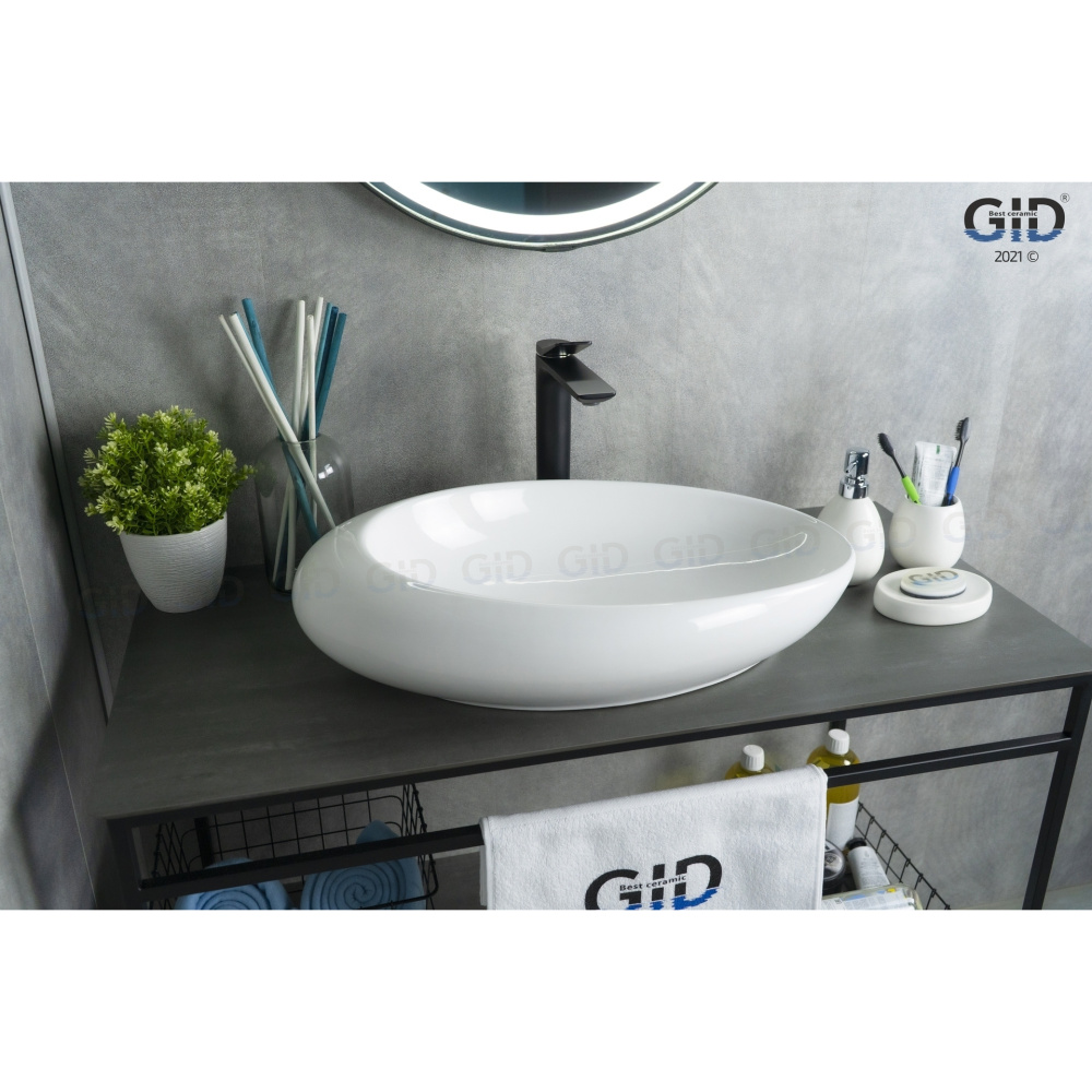 Раковина накладная Gid N9050