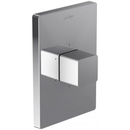 Переключатель потока Jacob Delafon Modulo Square E98737-CP на три потребителя