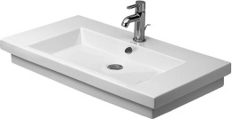 Фото Раковина 80 см Duravit 2nd Floor 0491800027, белый