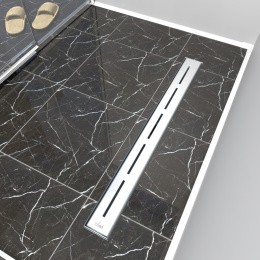 Фото Душевой лоток Timo Drain Protect (DP20600-SG20600) сатин