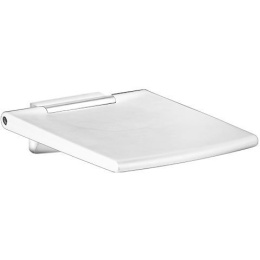 Складное сиденье Keuco Plan 14983010051, хром, белый